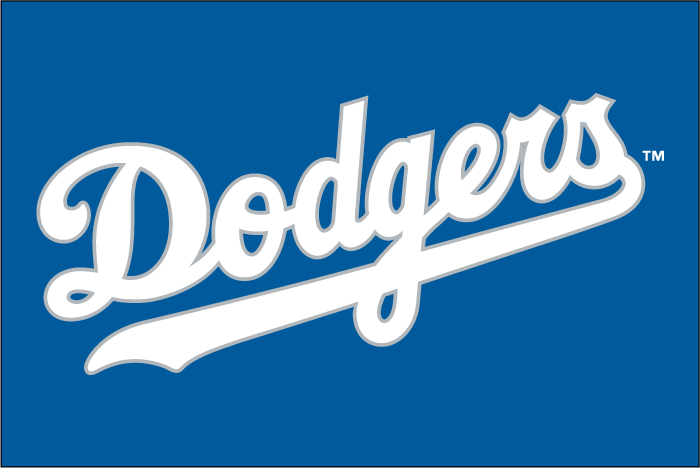 Los Angeles Dodgers 2007-2008 Batting Practice Logo DIY iron on transfer (heat transfer)
